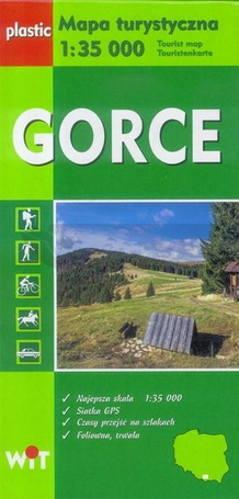 Mapa turystyczna Gorce 1:35 000 WIT