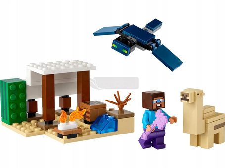 LEGO MINECRAFT 21251 PUSTYNNA WYPRAWA STEVE'A zestaw klocków +6 lat