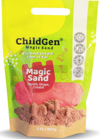 Piasek kinetyczny naturalny wegański, bezglutenowy