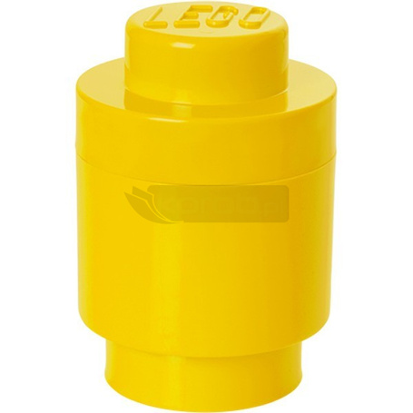 LEGO Pojemnik Okrągły 1 Żółty