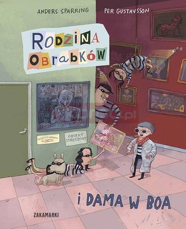 Rodzina Obrabków i dama w boa