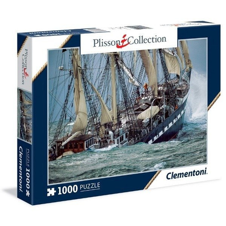 Puzzle 1000 elementów - Francuski żaglowiec