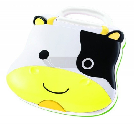 Laptop Krówka, Mówi po polsku