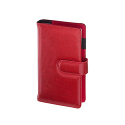 Kalendarz 2026 B6 wymienny wkład dzienny czerwony