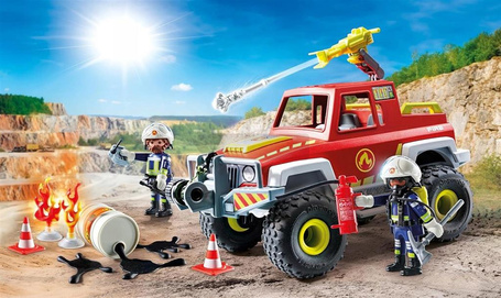 PLAYMOBIL ACTION HEROES 71842 Wóz strażacki straż pożarna, +4 lata