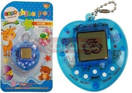 Gra elektroniczna tamagotchi niebieska