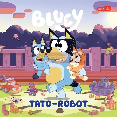 Bluey. Tato-robot. Moja czytanka