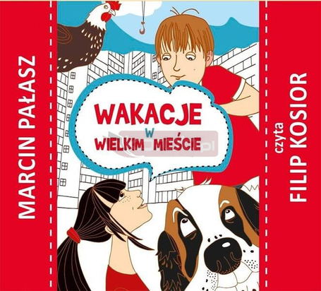 Wakacje w wielkim mieście audiobook