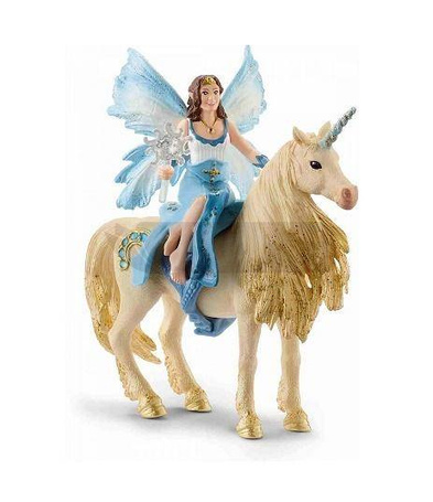Schleich 42508 Eyela na złotym jednorożcu