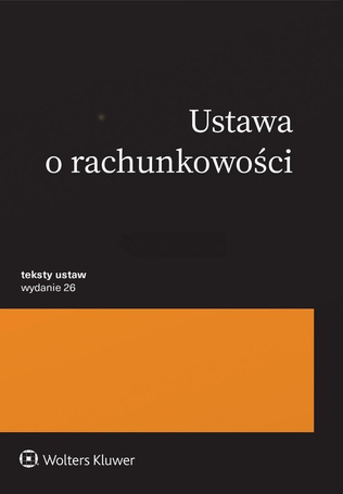 Ustawa o rachunkowości. Przepisy w.26