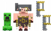MINECRAFT LEGENDS zestaw 2 FIGUREK Creeper vs Piglin Bruiser GYR99