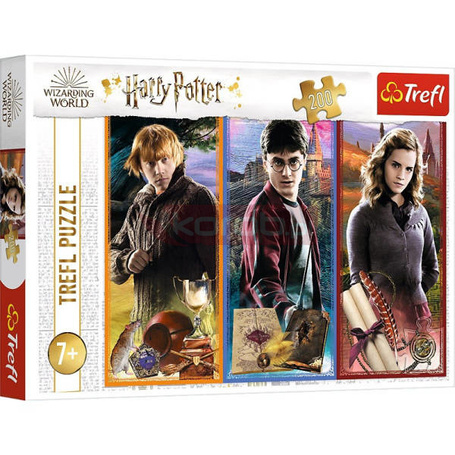 Puzzle 200 elementów W świecie magii Harry Potter