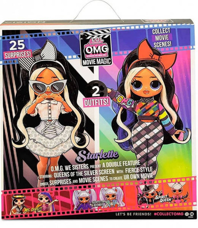 Laka L.O.L. Surprise OMG Movie Magic Doll, Starlette