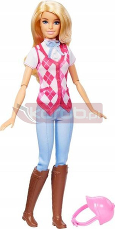 LALKA BARBIE MALIBU DŻOKEJKA lalka z serialu "Zagadki Barbie: Wielki pościg HXJ38