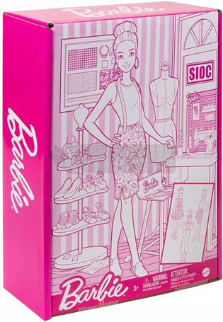 Lalka Barbie pracownia mody HDY90