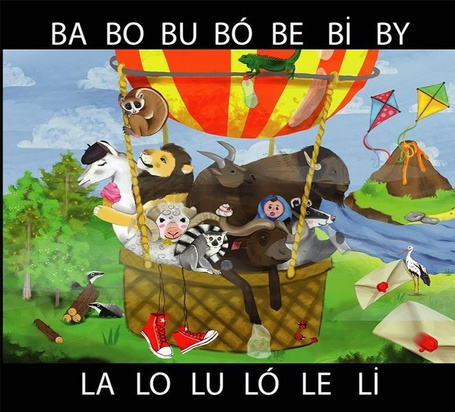 Obrazkowe sylaby BA LA
