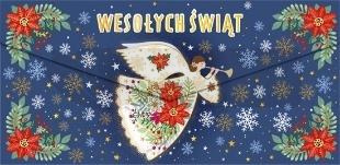 Koperta Boże Narodzenie Aniołek