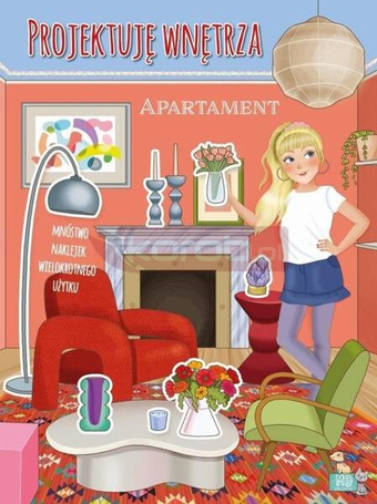 Projektuję wnętrza z naklejkami. Apartament