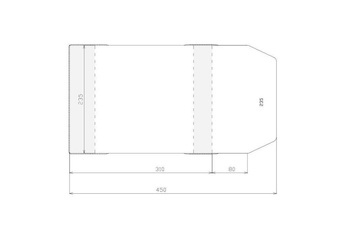 Okładka regulowana 235x390mm (50szt)