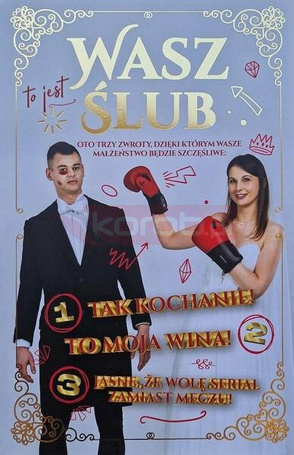 Karnet Ślub - Boks