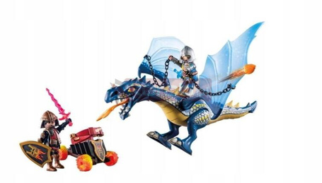 PLAYMOBIL NOVELMORE 71644 Waleczny smok zestaw dla dzieci +4 lata