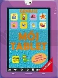 Tablet z naklejkami - Geniusz