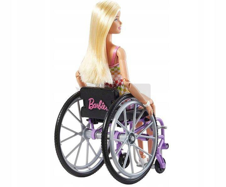 LALKA BARBIE NA WÓZKU INWALIDZKIM HJT13