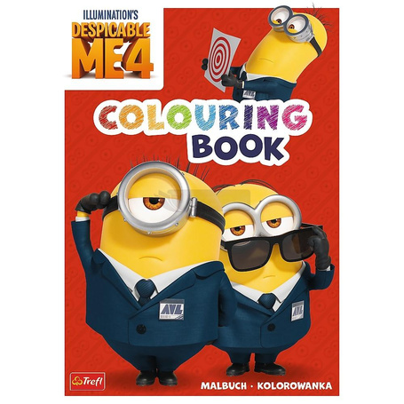 Minionki. Kolorowanka. Malbuch. Colouring book