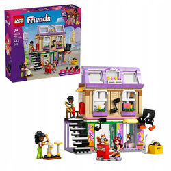 LEGO FRIENDS 42653 SKLEP MUZYCZNY I MIESZKANIE zestaw klocków dla dzieci +7