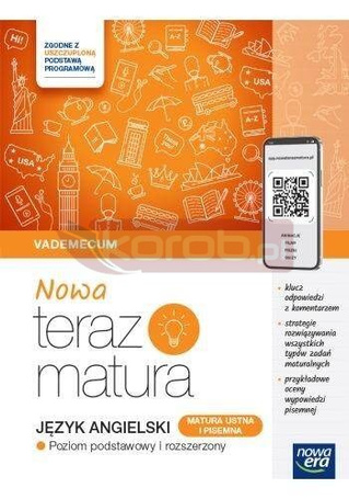 J. ang. LO Nowa Teraz Matura Vademecum 2025 ZPiR