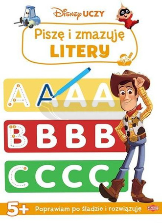 Disney uczy. Piszę i zmazuję litery