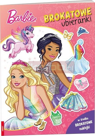 Barbie. Brokatowe Ubieranki