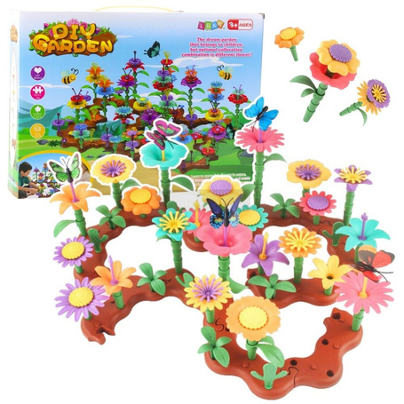 Klocki kreatywny ogród kwiaty 198el