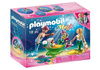 Playmobil 70100 Rodzina syrenek z wózkiem z muszli