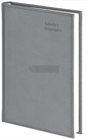 Kalendarz 2026 A4 Dzienny uniwersal Vivella szary