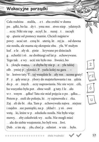 Radosne dyktanda - klasa 6 GREG