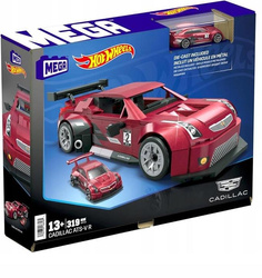 KLOCKI MEGA HOT WHEELS CADILLAC zestaw Kolekcjonerski pojazd + autko HRY18