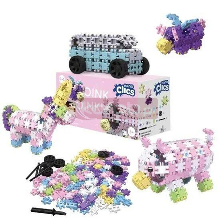 Nano Clics Klocki 5w1 - Konstruktorzy 250el