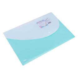 Teczka kopertowa na zatrzask PP Macaron ziel DELI