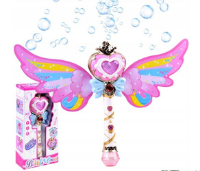 Różdżka z światłem i bańkami