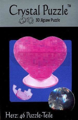 Crystal puzzle Serce