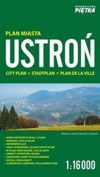 Ustroń 1:16 000 plan miasta PIĘTKA