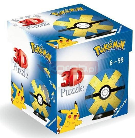 Puzzle 3D Kula: Pokemon Quick Ball