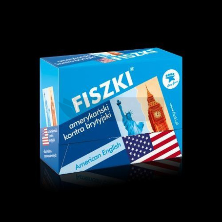 Angielski. Fiszki - Amerykanski vs.brytyjski