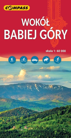 Mapa turystyczna - Wokół Babiej Góry