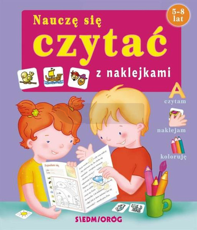 Nauczę się czytać z naklejkami