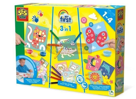 My first Malowanie palcami 3w1