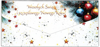 Karnet-koperta Wesołych Świąt
