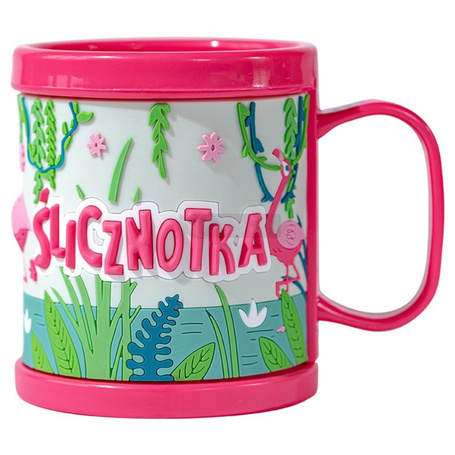 Kubek dla dziecka 3D Ślicznotka