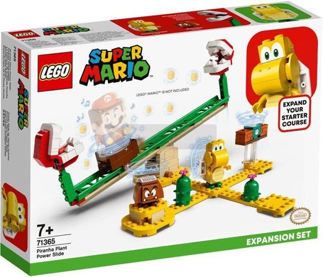 LEGO Super Mario 71365 Megazjeżdżalnia Piranha Plant zestaw rozszerzający